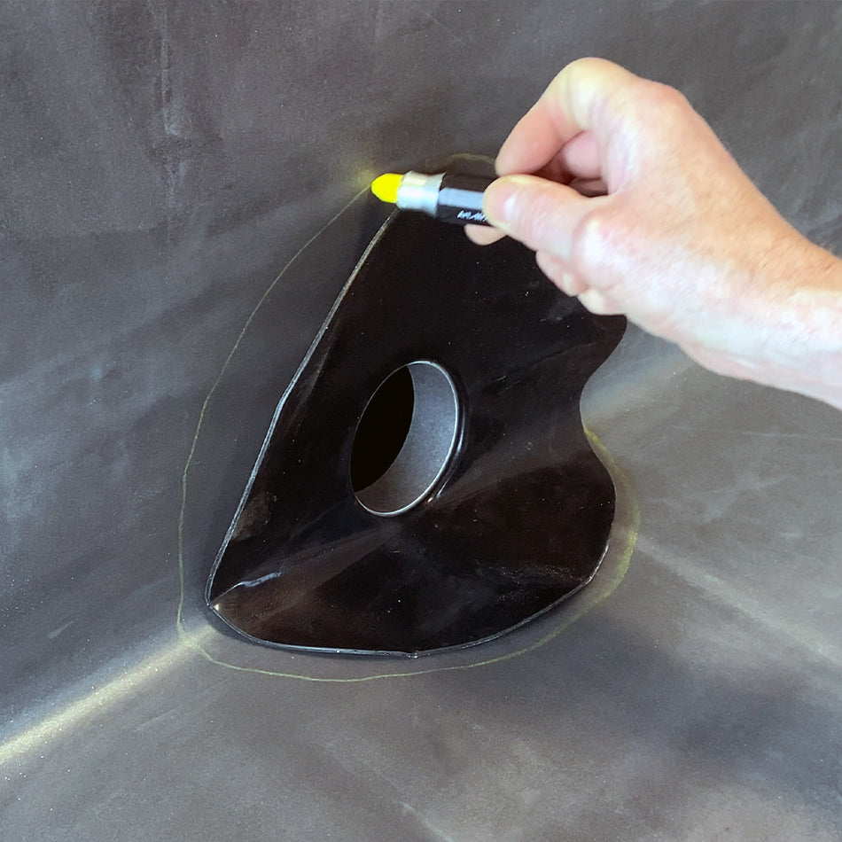 EPDM Garantie-Seitennotablauf / Garantie-Seitennotablauf SET