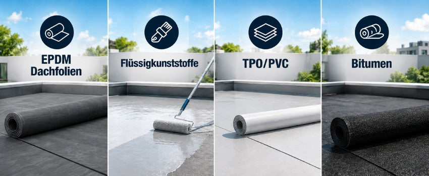 Dachabdichtungen im Überblick