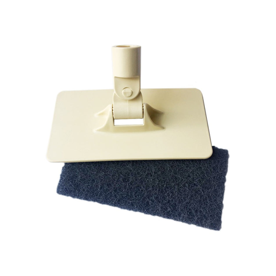 Padhalter mit Stielaufnehmer inkl. 1x Vliespad grau