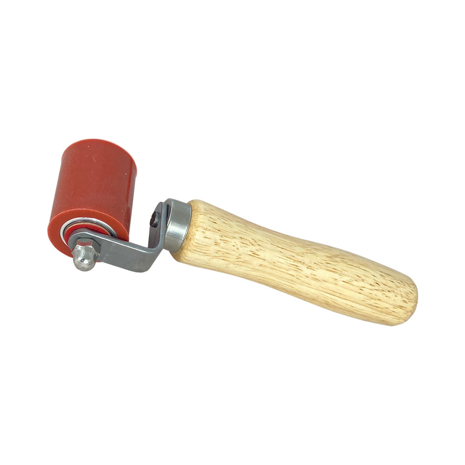 Silikon-Andrückrolle PROFI 45mm breit rot