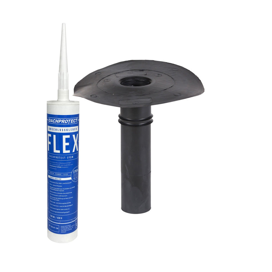 SET: Klebe-Gully inkl. Anschlusskleber FLEX