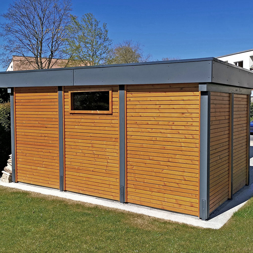 Dachrandprofil ISOS Anthrazit RAL 7016 / 1,95 Meter