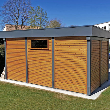 Dachrandprofil ISOS Anthrazit RAL 7016 / 1,95 Meter