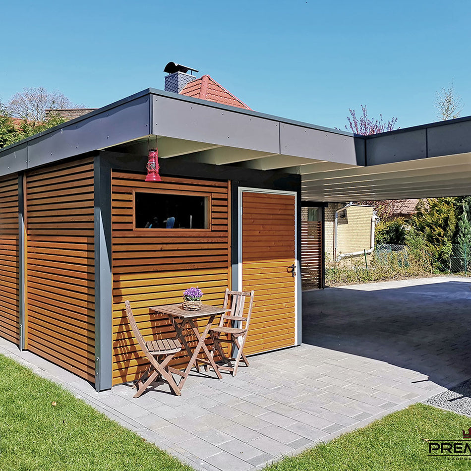 Dachrandprofil ISOS Anthrazit RAL 7016 / 1,95 Meter