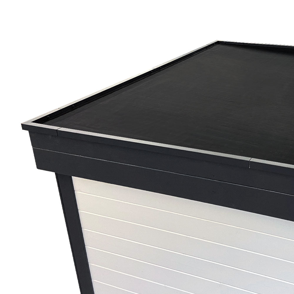 Dachrandprofil CUBE Anthrazit RAL 7016, 1 Meter