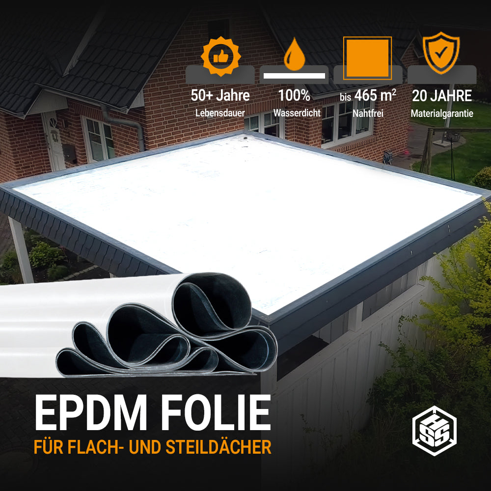 EPDM Dachfolie<br>Weiß