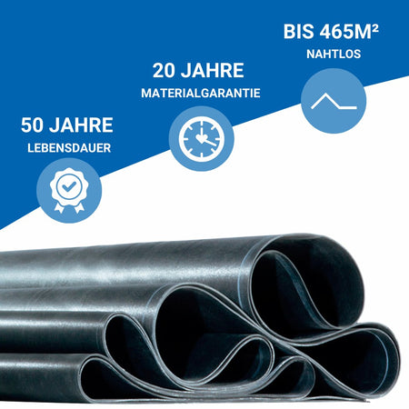 Muster DACHPROTECT EPDM Dachfolie
