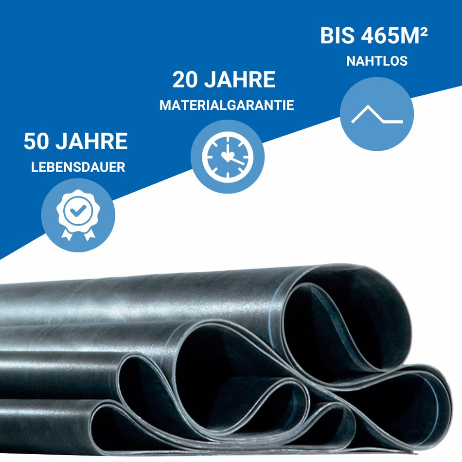 Muster DACHPROTECT EPDM Dachfolie