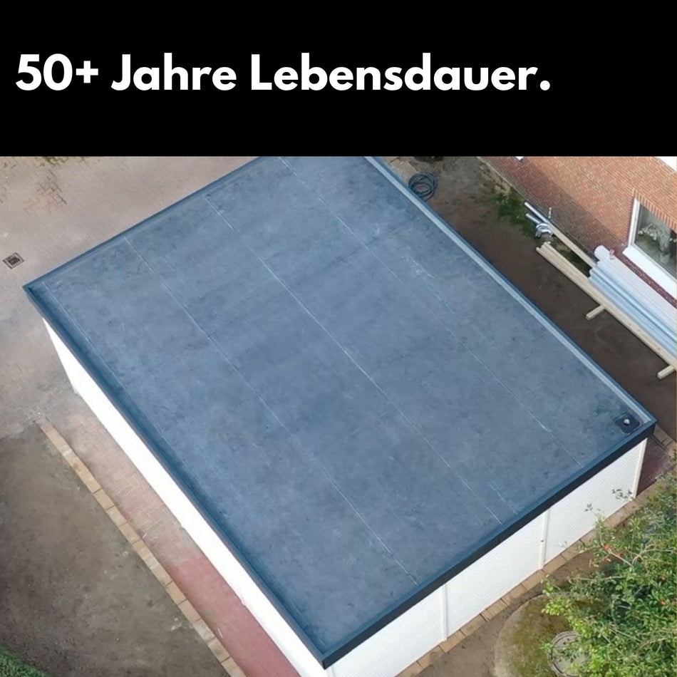 EPDM Dachfolie schwarz