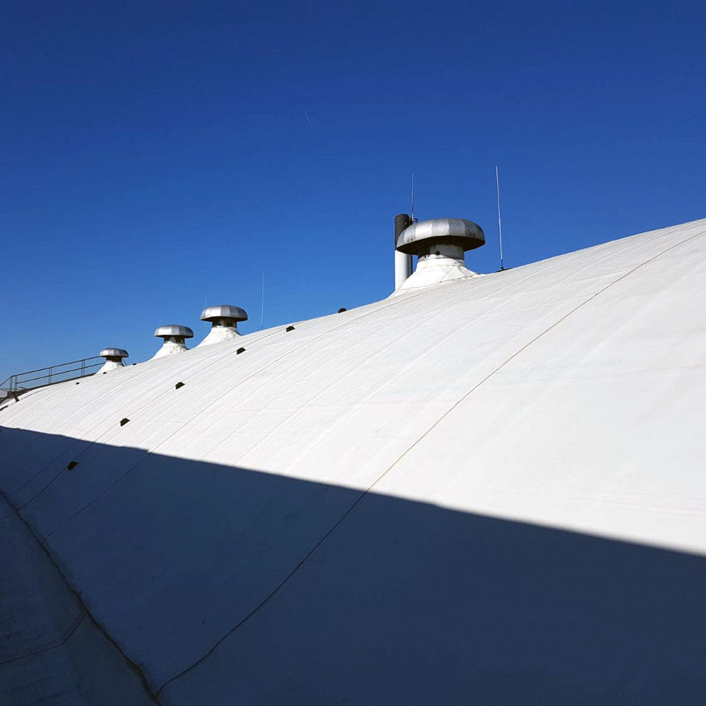 DACHPROTECT EPDM DACHFOLIE weiß im Zuschnitt
